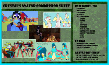 Avatar Comm Sheet
