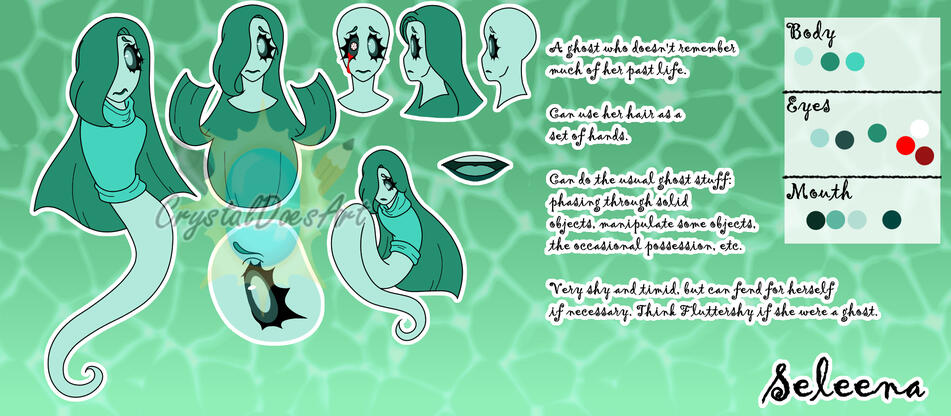 Seleena (OC) TW: Bleeding Eye