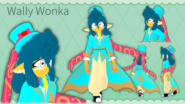 Wally Wonka (Welcome Home AU [Not Mine])